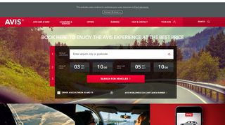 
                            2. Car Rental in the UK, Europe & Worldwide – Avis