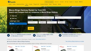 
                            9. Car Rental Mecca Bingo Hackney $1: Cheap Rental Car Deals ...