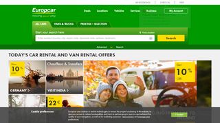 
                            7. Car Rental - Rent a Car & Van Worldwide | Europcar