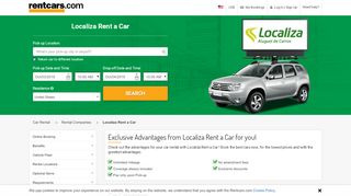 
                            6. Car rental with Localiza Rent a Car | Rentcars.com