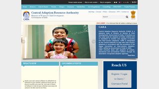 
                            8. CARA- Central Adoption Resource Authority