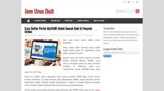 
                            8. Cara Daftar Portal MyASNB Untuk Semak Baki & Penyata ...