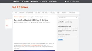 
                            1. Cara Install Aplikasi Android Di HyppTV Box Baru - Kodi ...
