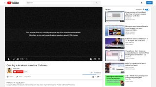 
                            4. Cara log in ke akaun maxxima. Cellmaxx - YouTube