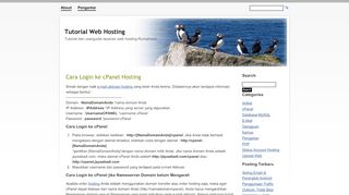 
                            2. Cara Login ke cPanel Hosting | Tutorial Web Hosting