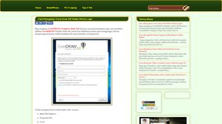 
                            11. Cara Mengatasi Corel Draw X8 Selalu Minta Login || Gratisan