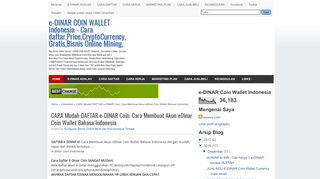
                            1. CARA Mudah DAFTAR e-DINAR Coin: Cara Membuat Akun …