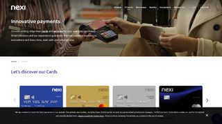 
                            1. Card and payment services for private customers | Nexi