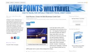 
                            8. Card Review: Chase Ink Bold Business Credit Card — Have ...