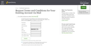 
                            4. Cardholder Agreement | Synchrony