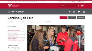 
                            7. Cardinal Job Fair | Ball State University