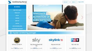 
                            6. Cardsharing server, cardsharing, card-sharing, Sky HD ...