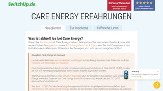 
                            8. Care Energy Erfahrungen: Neuigkeiten zur Insolvenz