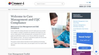 
                            7. Care Management and CQC Compliance | Croner-i
