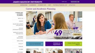 
                            2. Career and Academic Planning - James Madison University