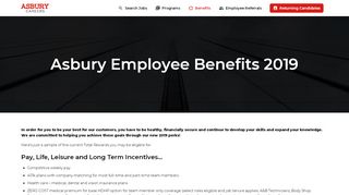 
                            7. Career Benefits | Asbury Careers