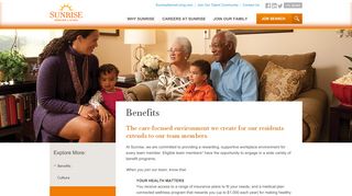 
                            7. Career Benefits | Sunrise Senior Living