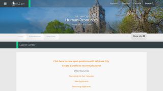 
                            8. Career Center | Human Resources - SLC.gov