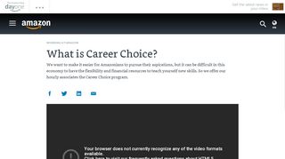 
                            3. Career Choice at Amazon - aboutamazon.com