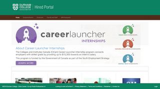 
                            7. Career Development - Hired Portal - Home - Durham College