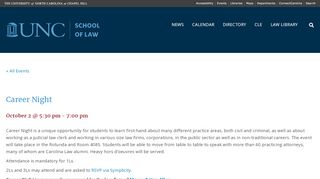 
                            8. Career Development - UNC School of Law - UNC Chapel Hill