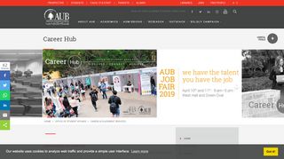 
                            3. Career Hub - American University of Beirut