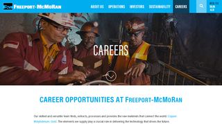 
                            3. CAREER OPPORTUNITIES AT Freeport-McMoRan | Freeport ...