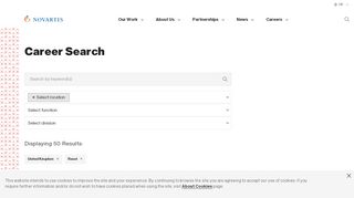 
                            7. Career Search | Novartis UK