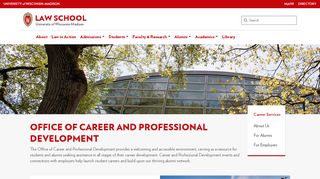 
                            6. Career Services - University of Wisconsin Law School