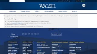 
                            4. Career Services - Walsh College