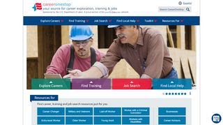 
                            4. CareerOneStop: Careers and Career Information