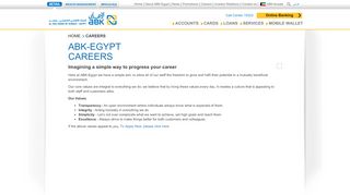 
                            7. Careers | ABK-Egypt - Al Ahli Bank of Kuwait-Egypt