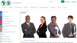 
                            4. Careers | African Development Bank - Building today, a better ...