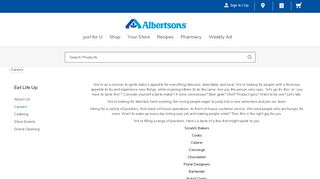 
                            4. Careers | Albertsons