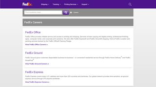 
                            8. Careers and Jobs - FedEx - Find FedEx Locations