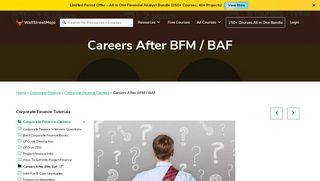 
                            7. Careers and Scope after BFM or BAF | WallstreetMojo