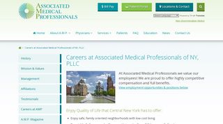 
                            7. Careers at AMP - Associated Medical Professionals