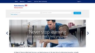 
                            9. Careers at Bank of America Merchant Services