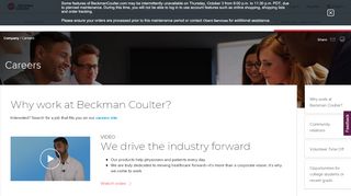 
                            5. Careers at Beckman Coulter | Beckman Coulter
