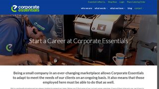 
                            3. Careers at Corporate Essentials - NJ, NYC, Manhattan