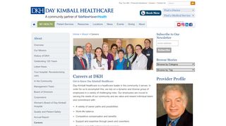 
                            7. Careers at Day Kimball Healthcare - Hospital & Healthcare Jobs in CT