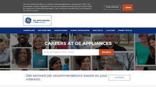 
                            8. Careers at GE Appliances | GE Appliances jobs