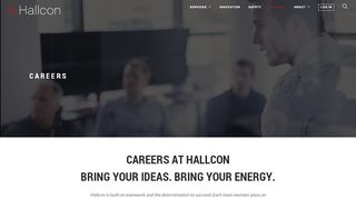 
                            4. Careers at Hallcon | Bring Your Ideas - Bring Your Energy