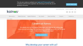 
                            1. Careers at Kainos | Kainos