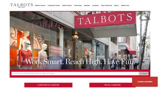 
                            8. Careers at Talbots - Talbots - Talent Portal Landing Page