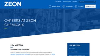 
                            6. Careers at Zeon Chemicals | Experience life at ZEON