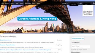
                            8. Careers Australia & Hong Kong - King & Wood Mallesons