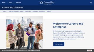 
                            2. Careers - Careers & Enterprise - Queen Mary University of London