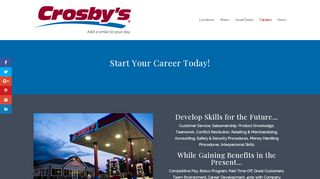 
                            2. Careers & Employment | Crosby's Convenience Stores ...