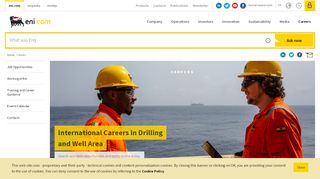 
                            9. Careers | Eni